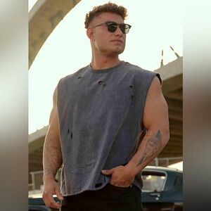 Young La Anarchy Cropped Tanks